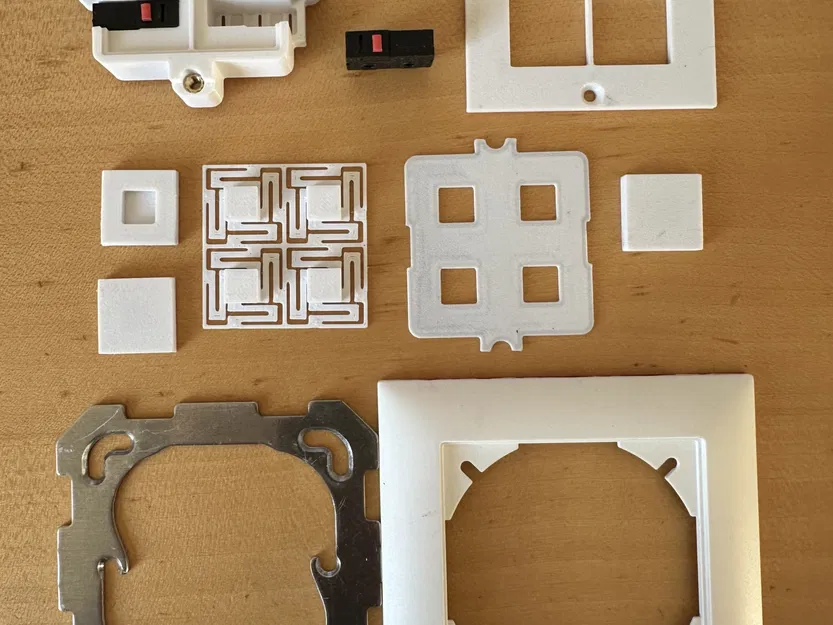 Công tắc tường tiêu chuẩn Thụy Sĩ 60mm cho hệ thống Feller, H... - Image 2