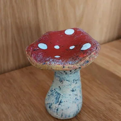 Mô hình nấm 3D in từ PLA trắng