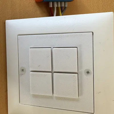 Công tắc tường tiêu chuẩn Thụy Sĩ 60mm cho hệ thống Feller, H...