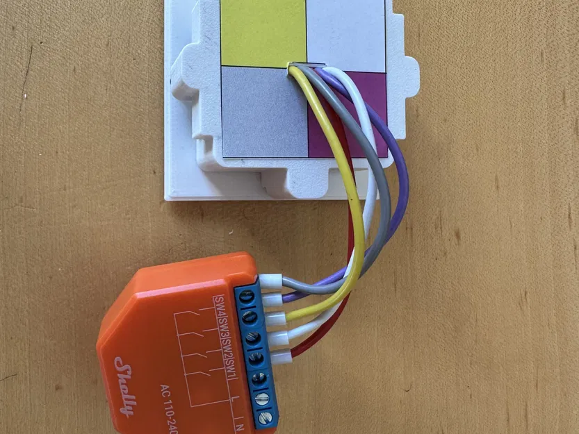 Công tắc tường tiêu chuẩn Thụy Sĩ 60mm cho hệ thống Feller, H... - Image 5