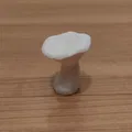 Mô hình nấm 3D in từ PLA trắng - Thumbnail 4