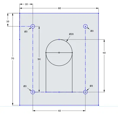 Giá đỡ cuộn filament treo tường cho máy in 3D