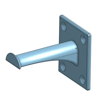 Giá đỡ cuộn filament treo tường cho máy in 3D