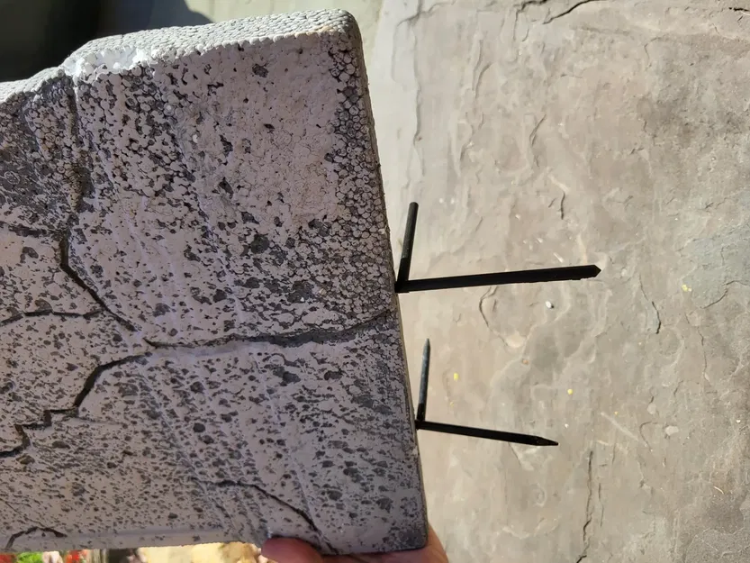 Cọc đỡ bia mộ bằng foam cho trang trí Halloween - Image 4