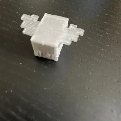 Mô hình ong trong Minecraft với chi tiết sống động