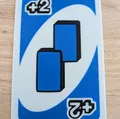 Thẻ bài Uno Draw 2 và Draw 4 kích thước lớn - Thumbnail 1