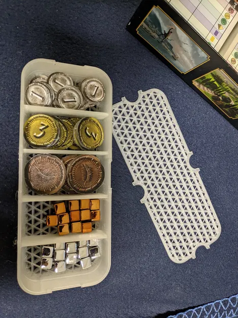 Khay token và nắp cho trò chơi 7 Wonders Duel - Image 1