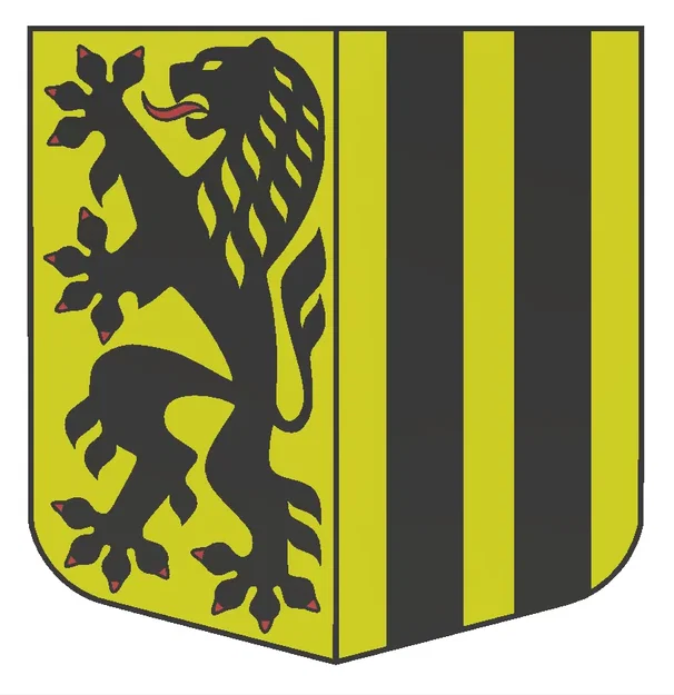 Biểu tượng thành phố Dresden - Huy hiệu chính thức - Image 1