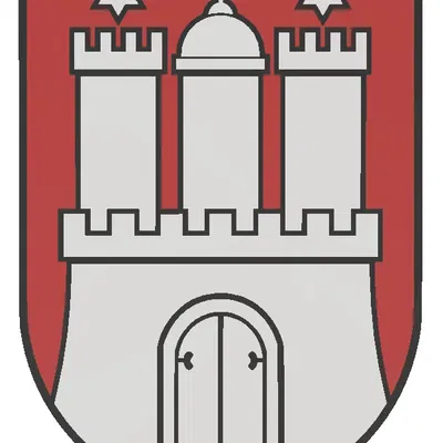 Biểu tượng huy hiệu thành phố Hamburg