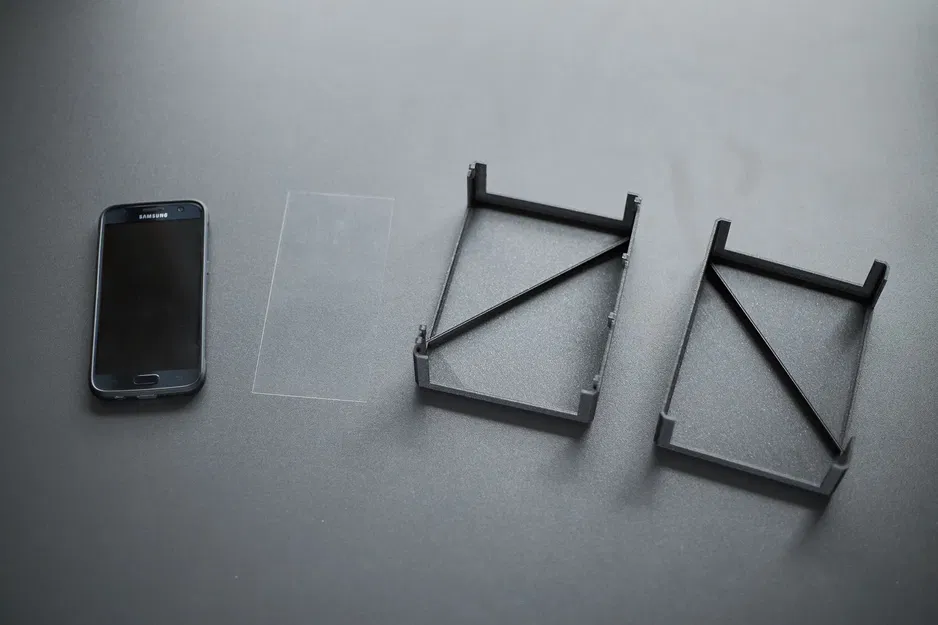 Hộp hologram đứng cho smartphone theo kỹ thuật ảo ảnh Pepper - Image 2