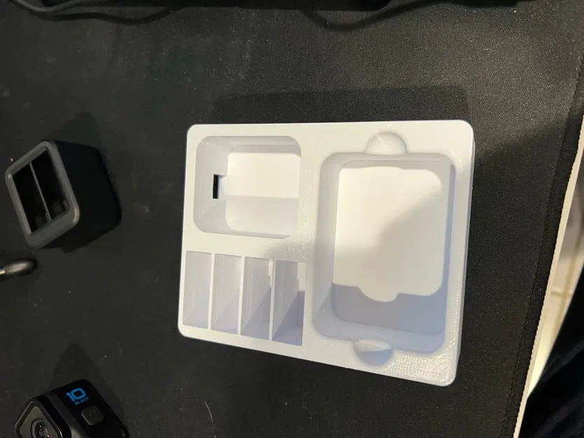 Giá đỡ GoPro Hero 10/11/12 và 4 pin trên bàn làm việc - Image 2