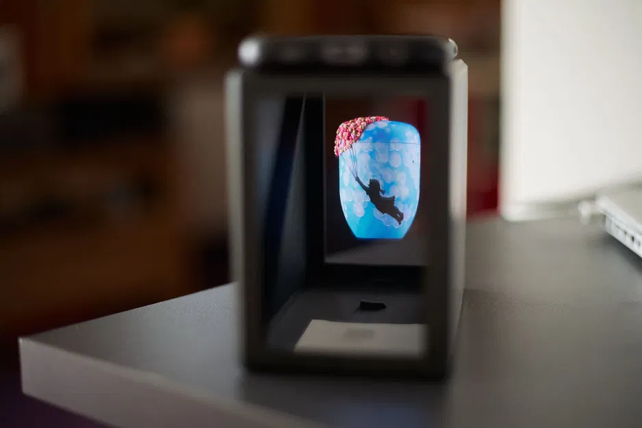 Hộp hologram đứng cho smartphone theo kỹ thuật ảo ảnh Pepper - Image 8