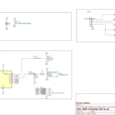 Quà Giáng Sinh 2023 - Làng Giáng Sinh cảm ứng chuyển động