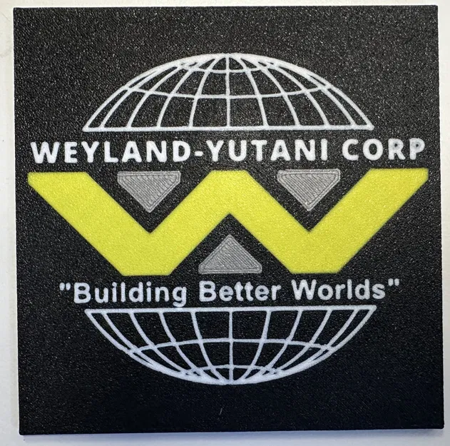 Logo Weyland-Yutani phong cách Alien - Image 1