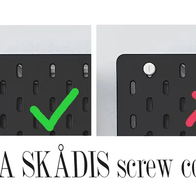 Nắp vít IKEA SKÅDIS cho phụ kiện bảng treo