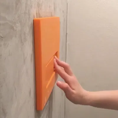 Nút xả kép Geberit in ấn nguyên khối không lò xo