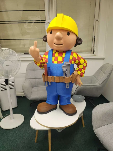 Nhân vật Bob Thợ Xây với thiết kế in quy mô lớn - Image 3