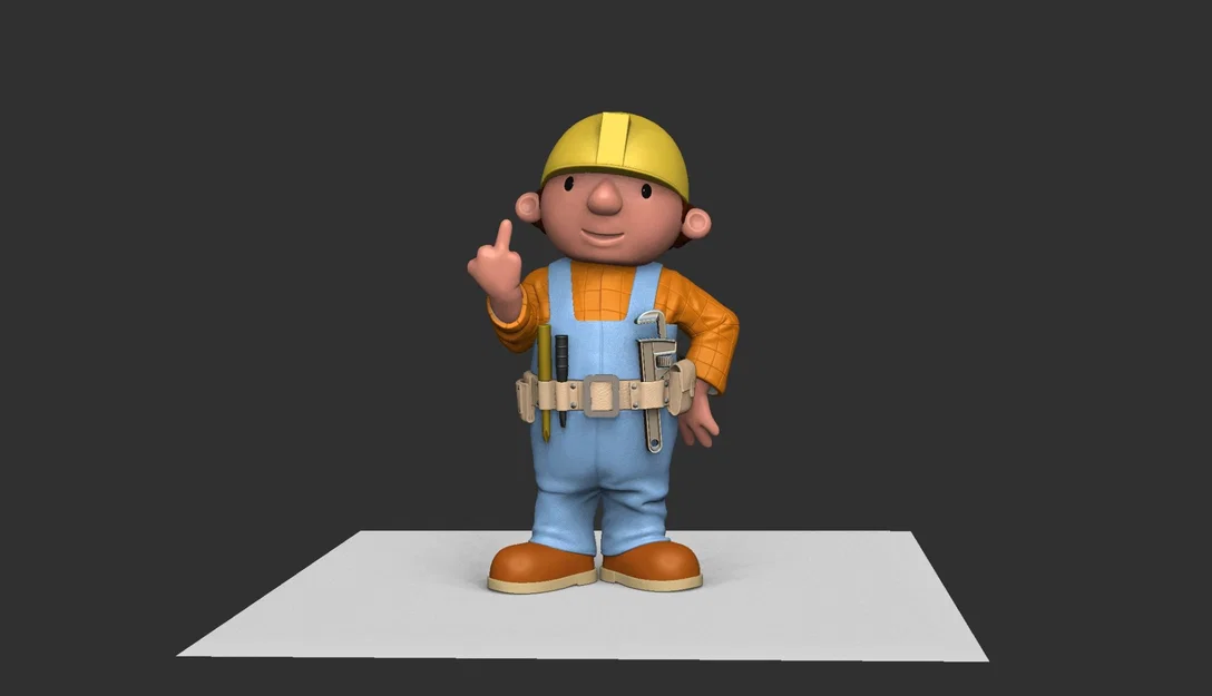 Nhân vật Bob Thợ Xây với thiết kế in quy mô lớn - Image 4