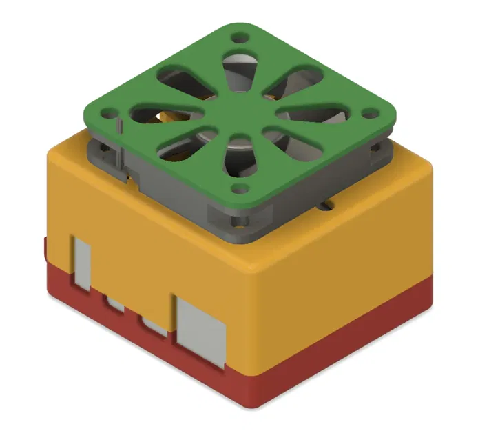 Vỏ hộp cho Orange Pi Zero 2 với bo mở rộng - Image 1