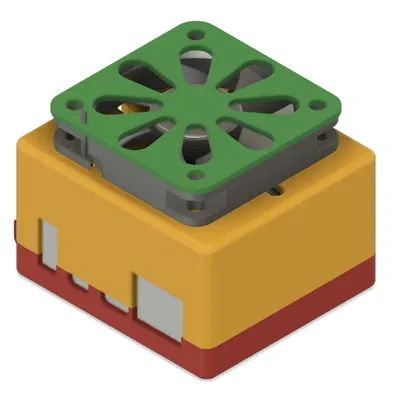 Vỏ hộp cho Orange Pi Zero 2 với bo mở rộng