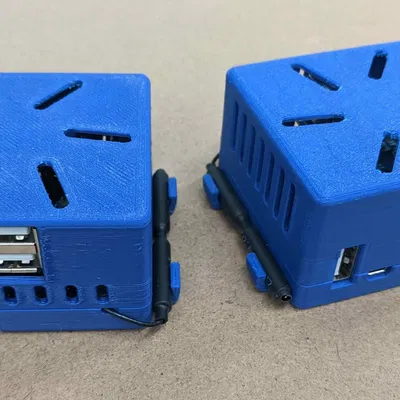 Vỏ hộp cho Orange Pi Zero 2 với bo mở rộng