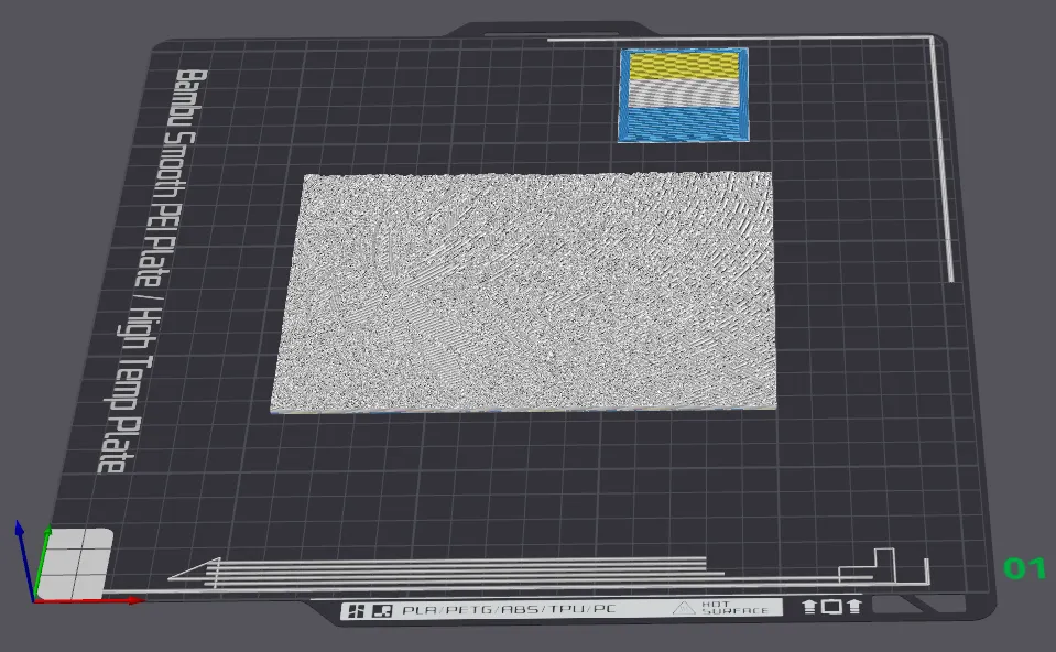 Mô hình lithophane hoa sen đen từ thẻ MTG Black Lotus - Image 3