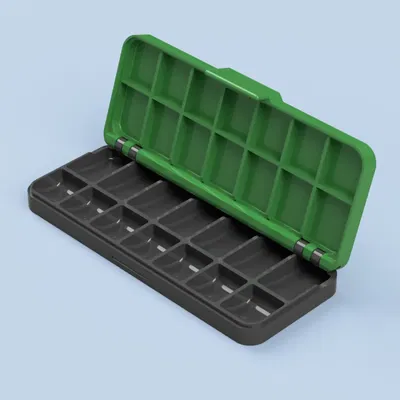 Hộp đựng thuốc cho một tuần - 2 viên mỗi ngày