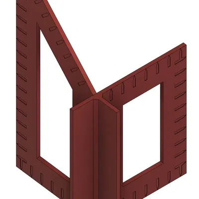 Bộ công cụ chuyển tiếp đường vuông quanh cột và ống