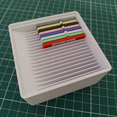 Bộ mẫu màu filament Gridfinity có thể xếp chồng 2x2