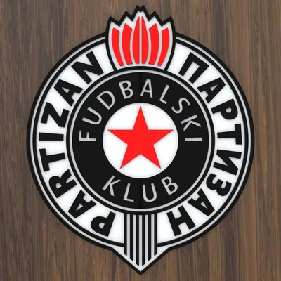 Biểu tượng FK Partizan tối ưu cho in 3D