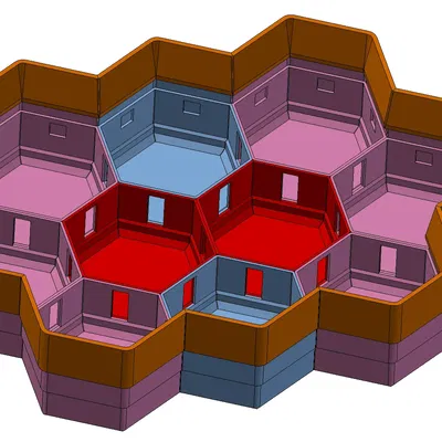 Đế lớn cho đài phun nước để bàn kiểu modular