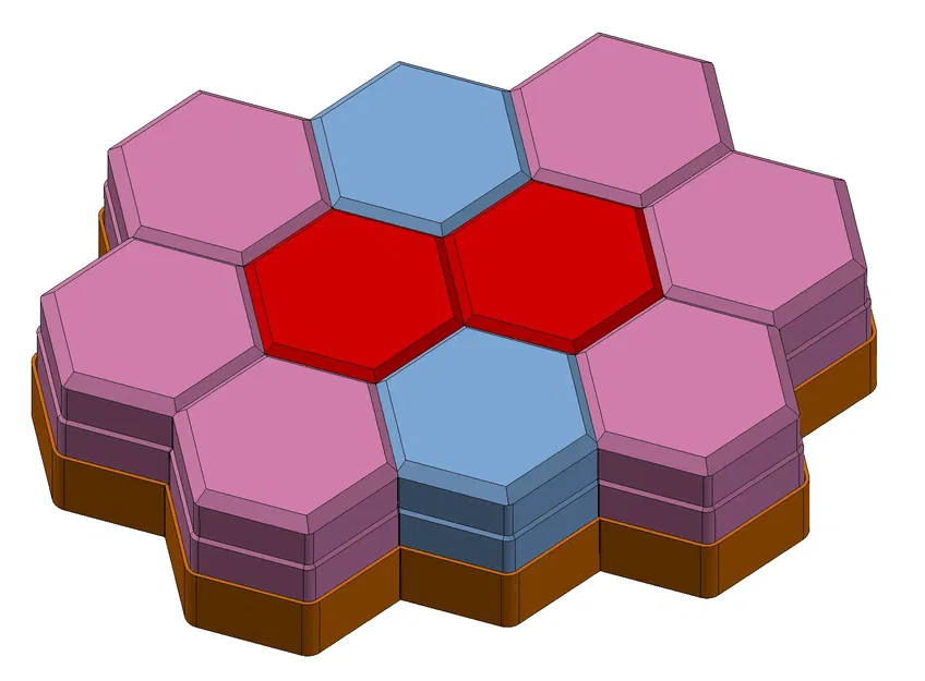 Đế lớn cho đài phun nước để bàn kiểu modular - Image 3