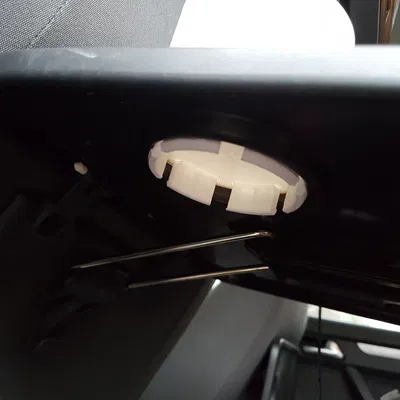 Giá đỡ cốc cho bàn gập trên xe VW Touran