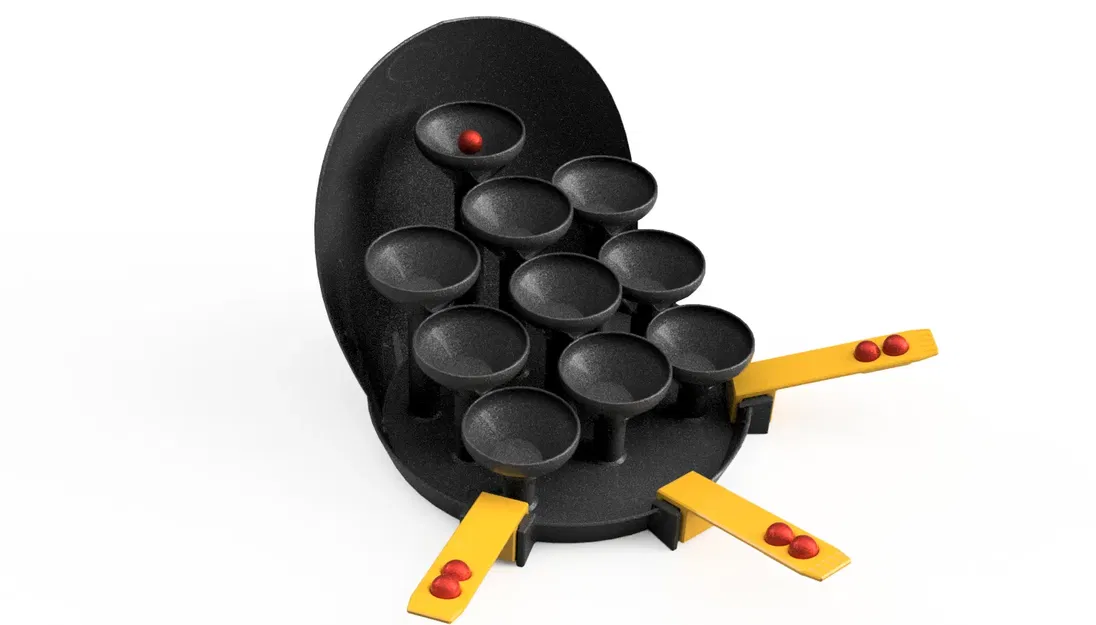 Máy ném bi marble vào rổ không thể tưởng tượng nổi - Image 4