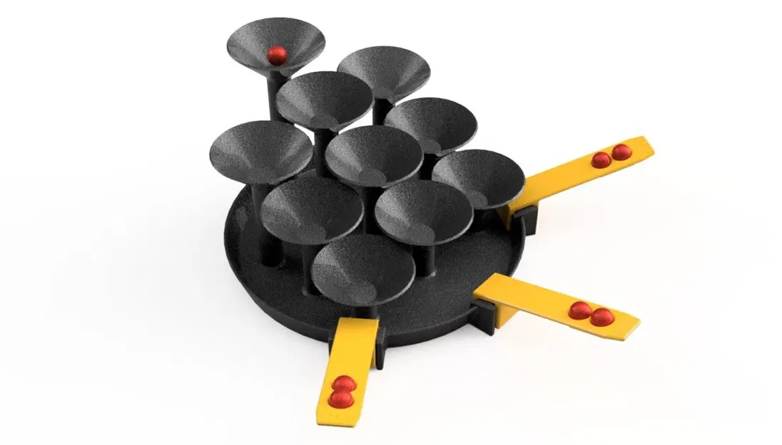 Máy ném bi marble vào rổ không thể tưởng tượng nổi - Image 5