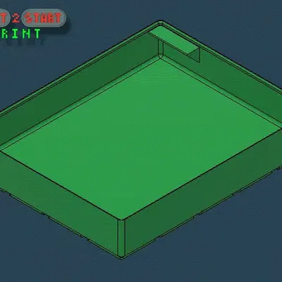 Thùng đựng 5x4x5 cho bàn làm việc Gridfinity