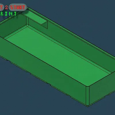 Thùng chứa 2x5x5 Gridfinity cho bàn làm việc