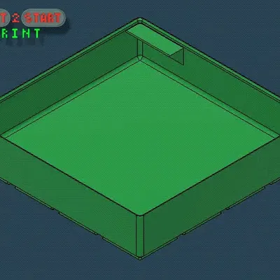 Thùng chứa 4x4x5 cho tổ chức bàn làm việc Gridfinity