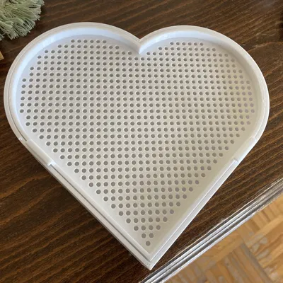 Chậu trồng cỏ cho mèo hình trái tim dành cho mèo trong nhà