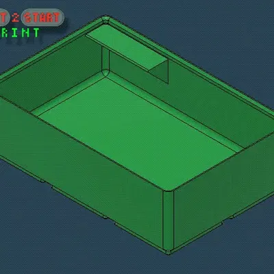 Thùng lưu trữ 2x3x5 Gridfinity cho bàn làm việc