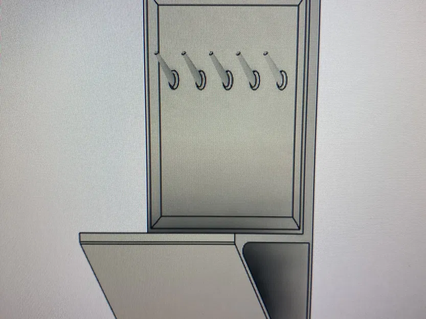 Giá đỡ chìa khóa đơn giản để tổ chức đồ vật nhỏ - Image 1