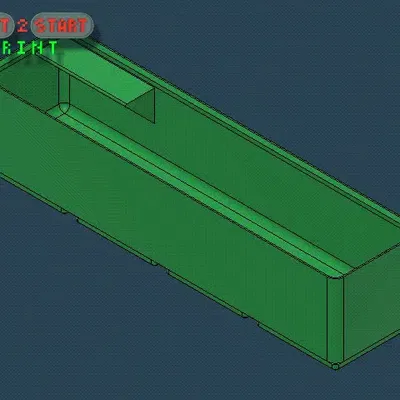 Hộp tổ chức 1x4x5 Gridfinity cho bàn làm việc