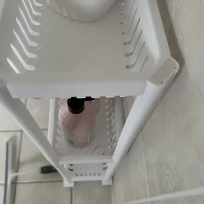 Giá đỡ nhựa 3 tầng KMART ANKO - Màu trắng - Phụ kiện đỉnh