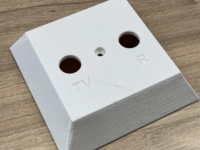 Nắp chụp ổ cắm anten TV+R với khoảng cách chân 30mm và 36mm - Image 3