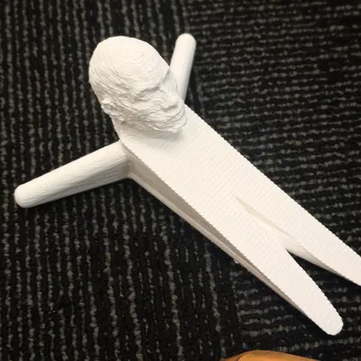 Giá đỡ cửa hình đá The Rock giữ cửa mở an toàn