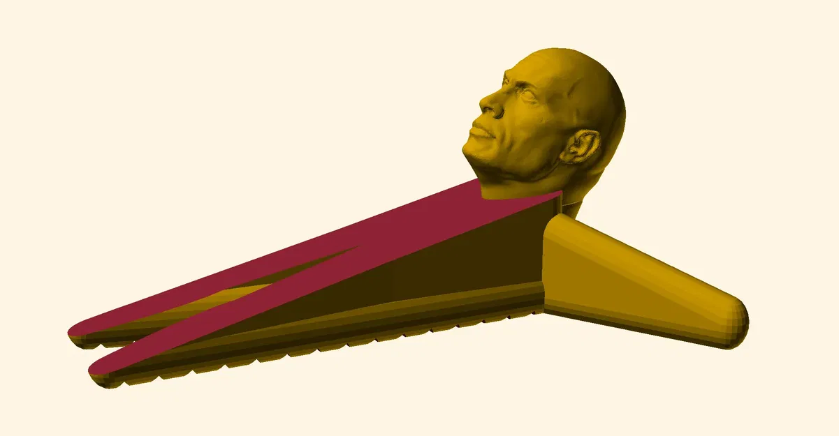 Giá đỡ cửa hình đá The Rock giữ cửa mở an toàn - Image 2