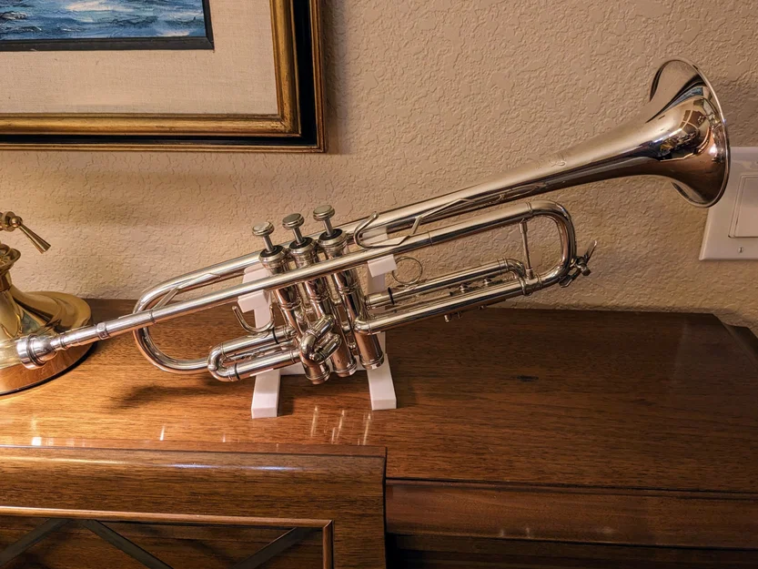 Giá đỡ hiển thị kèn trumpet thú vị - Image 1