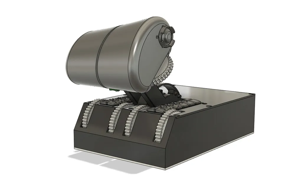 Bộ điều khiển ga với 7 trục và 32 nút bấm - Image 1