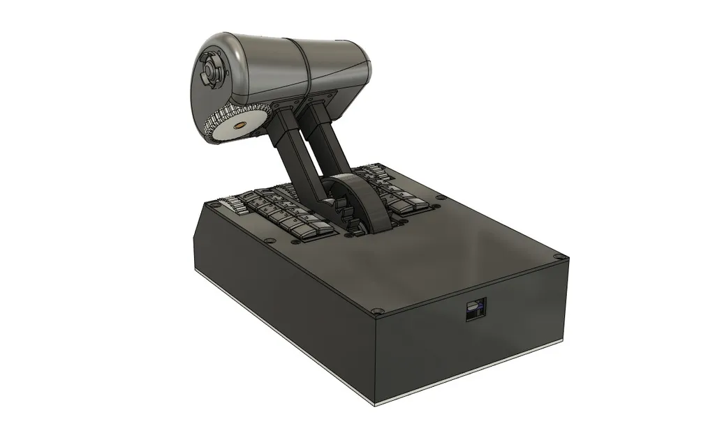 Bộ điều khiển ga với 7 trục và 32 nút bấm - Image 2