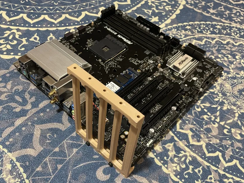 Giá đỡ bo mạch mATX với hỗ trợ thẻ tùy chọn - Image 3